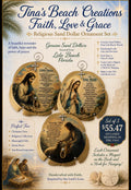 Religious Sand Dollar Set of Three